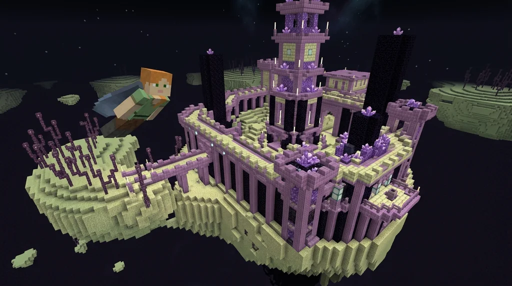 7 Best End Block Palettes for Surreal Minecraft Builds (2026) supporting Minecraft scene 1
