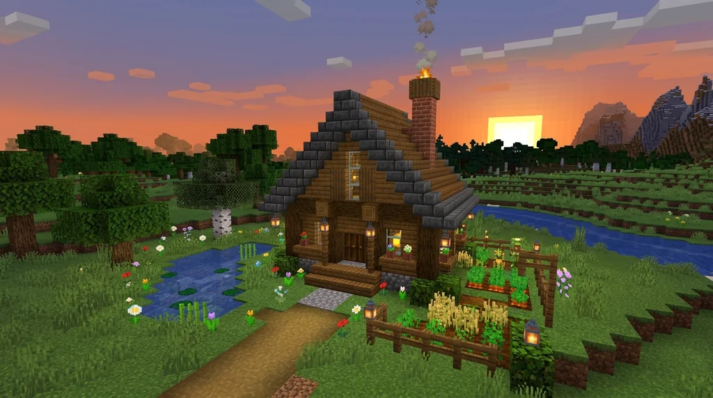7 Best Roofing Block Palettes for Minecraft Houses (2026) supporting Minecraft scene 1