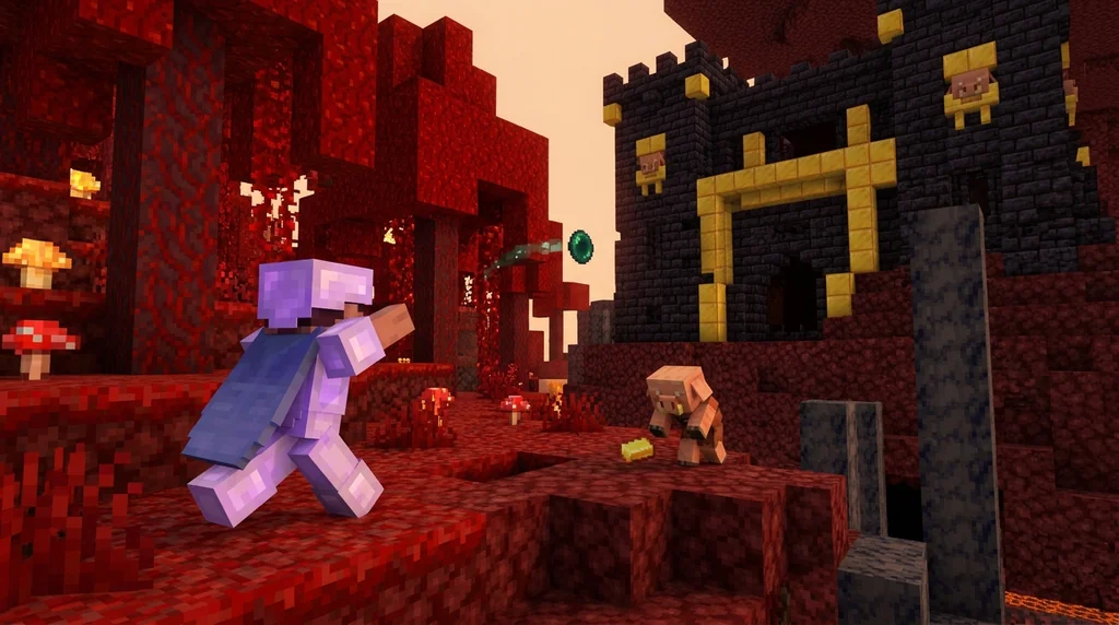 What Is the Best Minecraft Version for Speedrunning in 2026? supporting Minecraft scene 1