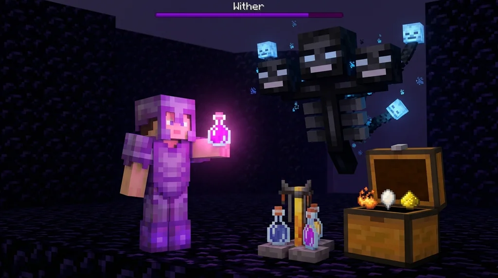 How to Use the Best Potions for Minecraft Boss Fights (2026) supporting Minecraft scene 1