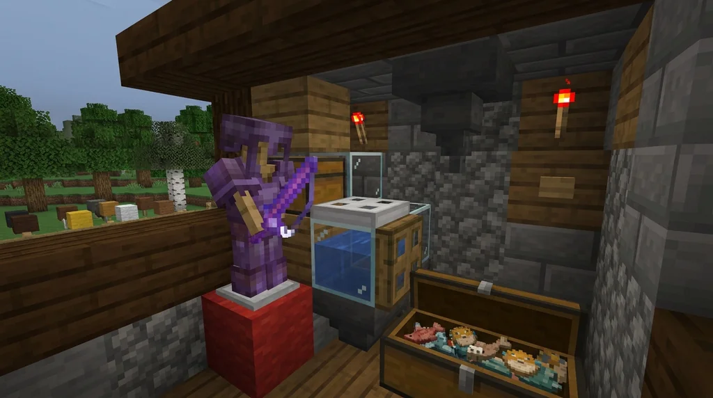 Best Time of Day to Fish in Minecraft: Complete 2026 Guide supporting Minecraft scene 1