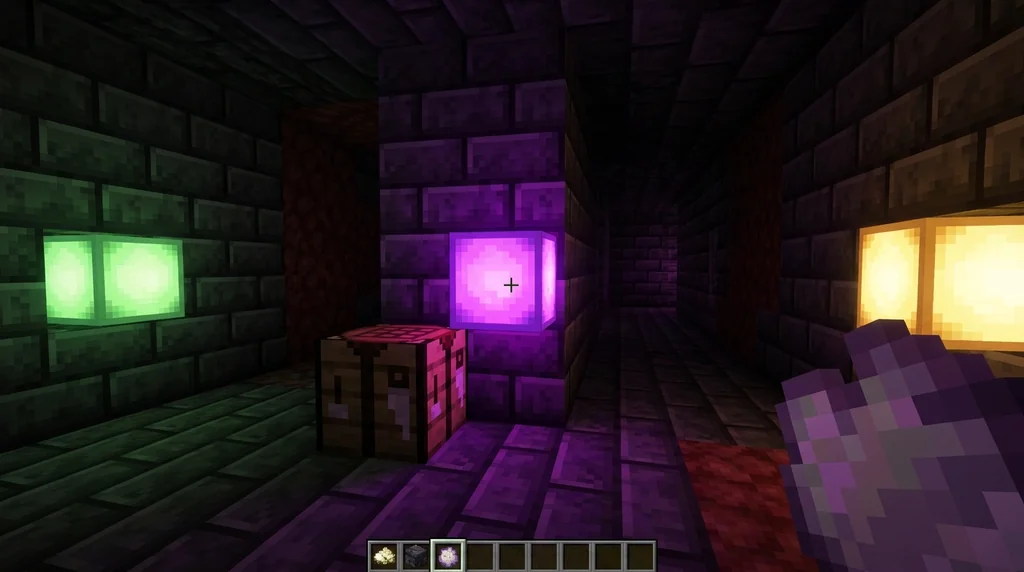 Froglight: The Brightest Light Block in Minecraft supporting Minecraft scene 1