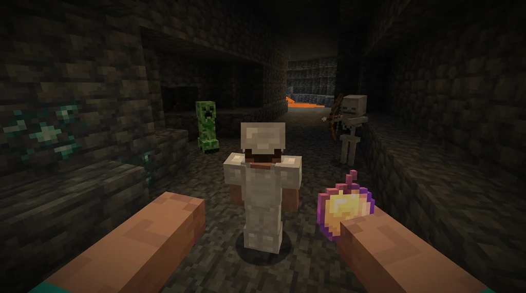 How to Survive Hardcore Minecraft with No Natural Regeneration (2026 UHC Guide) supporting Minecraft scene 1
