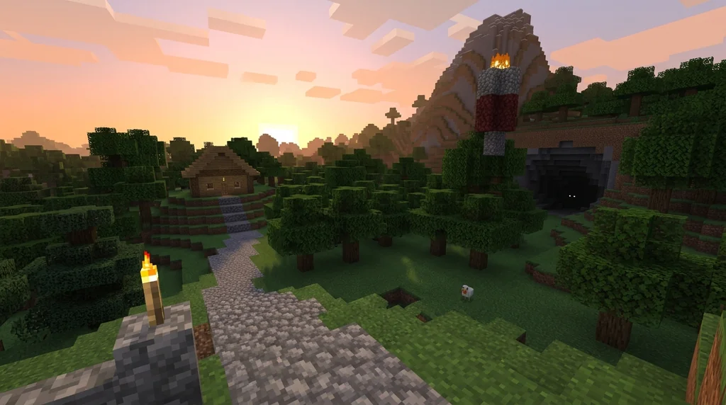 The Herobrine Myth: Origins and Reality supporting Minecraft scene 1