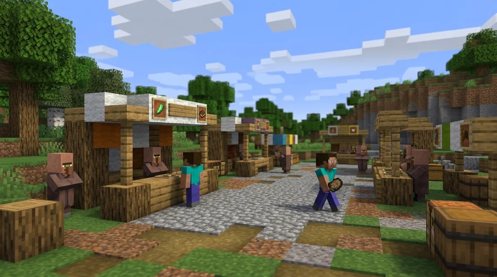 How to Avoid Scams in Minecraft Player Markets and Trading (2026) supporting Minecraft scene 1