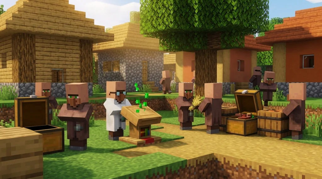How to Make Villagers Restock Faster in Minecraft (2026) supporting Minecraft scene 1