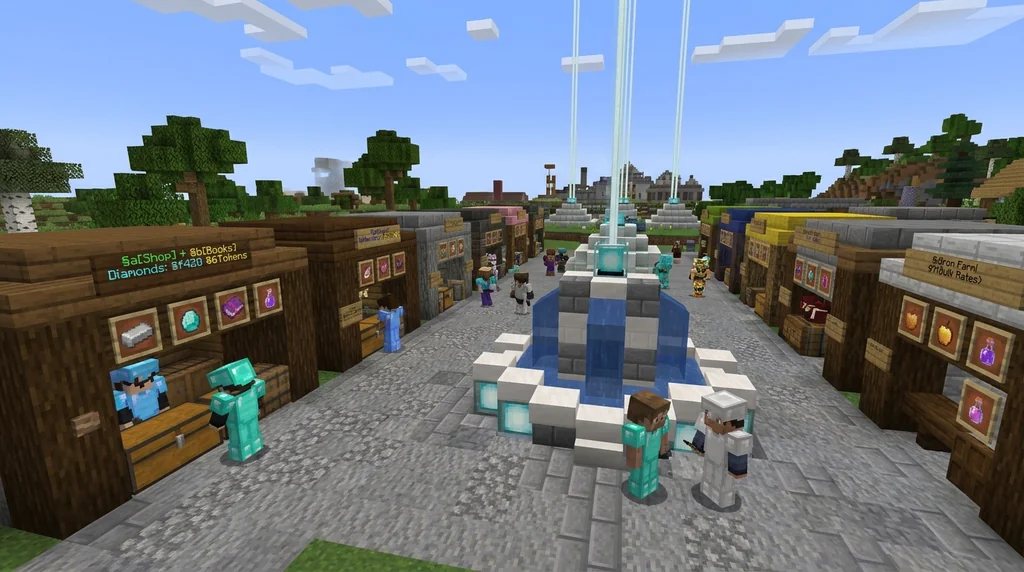 How to Price Items on a Minecraft Player Economy Server (2026) supporting Minecraft scene 1