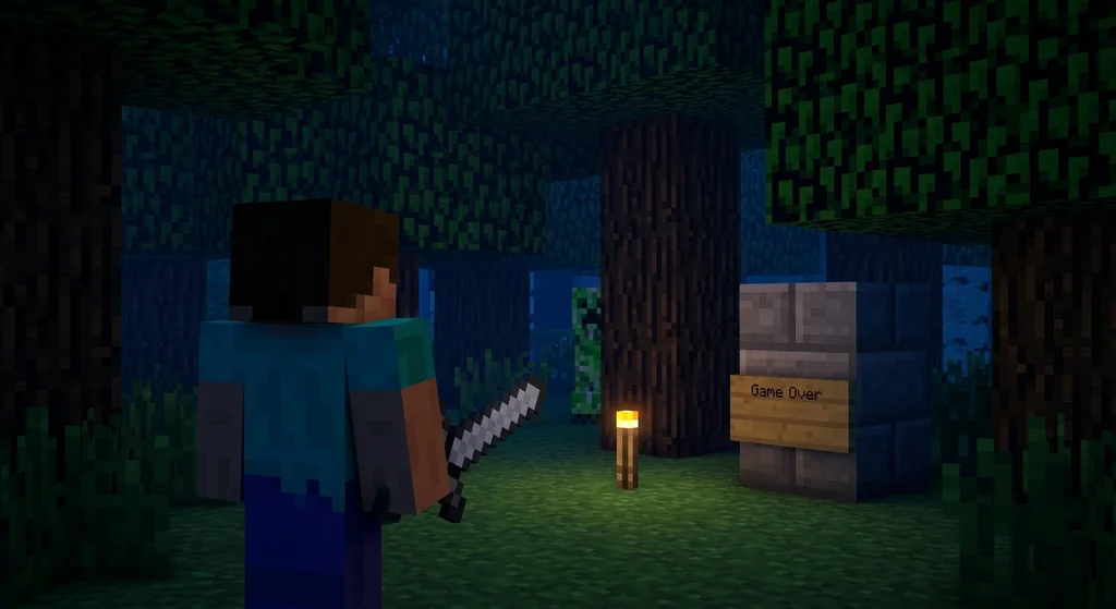 How to Rebuild After a Hardcore Minecraft Death (2026 Guide) supporting Minecraft scene 1
