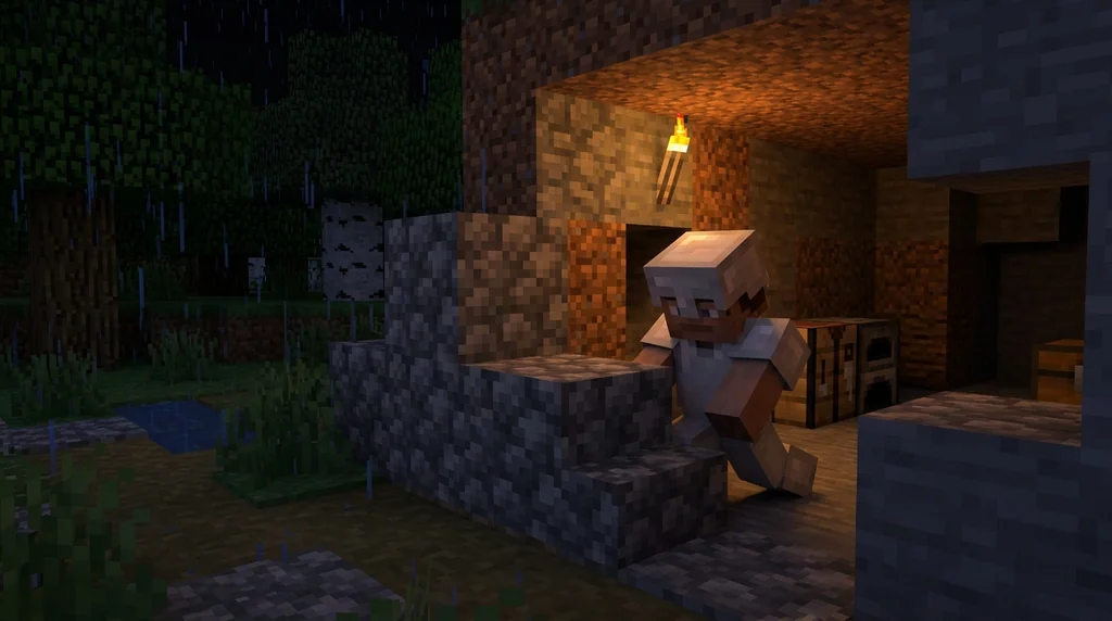 How to Survive Minecraft Hardcore Mode in 2026: The Ultimate First Week Guide supporting Minecraft scene 1