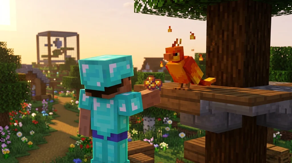 How to Tame and Level Up Pets in Minecraft MMORPGs (2026) supporting Minecraft scene 1
