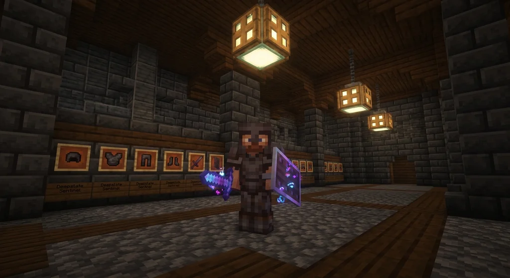 How to Unlock Set Bonuses on Custom Items in Minecraft 2026 supporting Minecraft scene 1