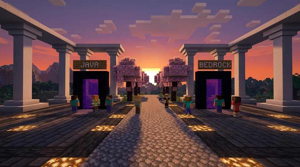 How to Use Geyser to Join Java Minecraft Servers on Bedrock 2026 supporting Minecraft scene 1