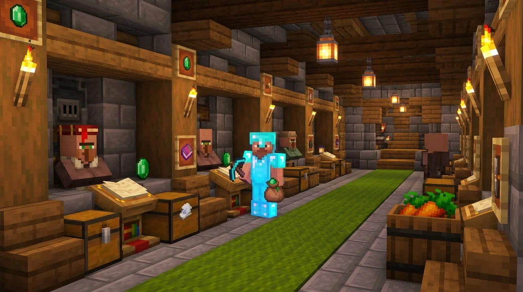 How to Use the Minecraft Trading Wiki to Maximize Villager Deals in 2026 supporting Minecraft scene 1
