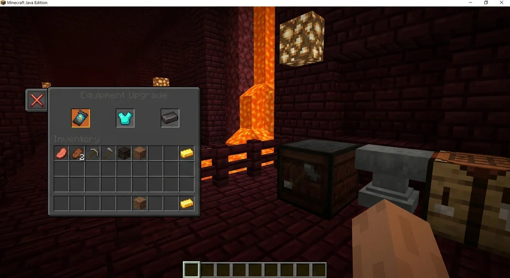 How to Use the Smithing Table to Upgrade to Netherite in 2026 supporting Minecraft scene 1