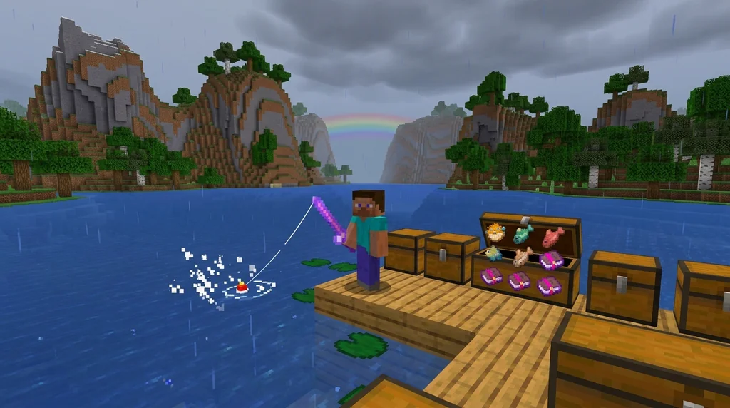 How to Level Up Your Fishing Skill on Gaia Legends Minecraft (2026) supporting Minecraft scene 1
