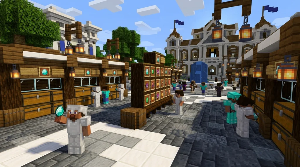 How to Start a Minecraft Diamond Currency Server in 2026 supporting Minecraft scene 1