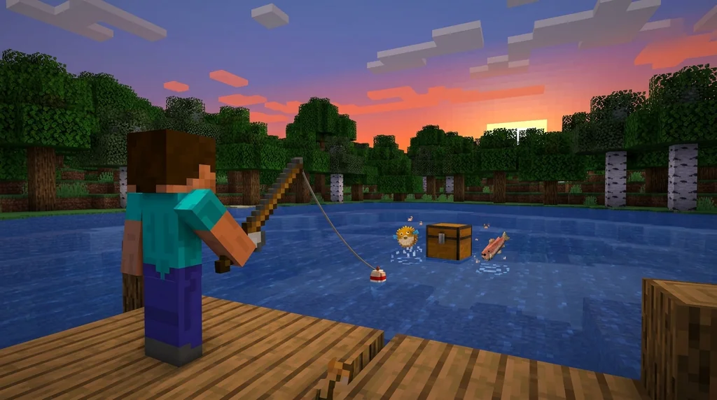 The Exact Minecraft Fishing Drop Chances for Every Item (2026) supporting Minecraft scene 1