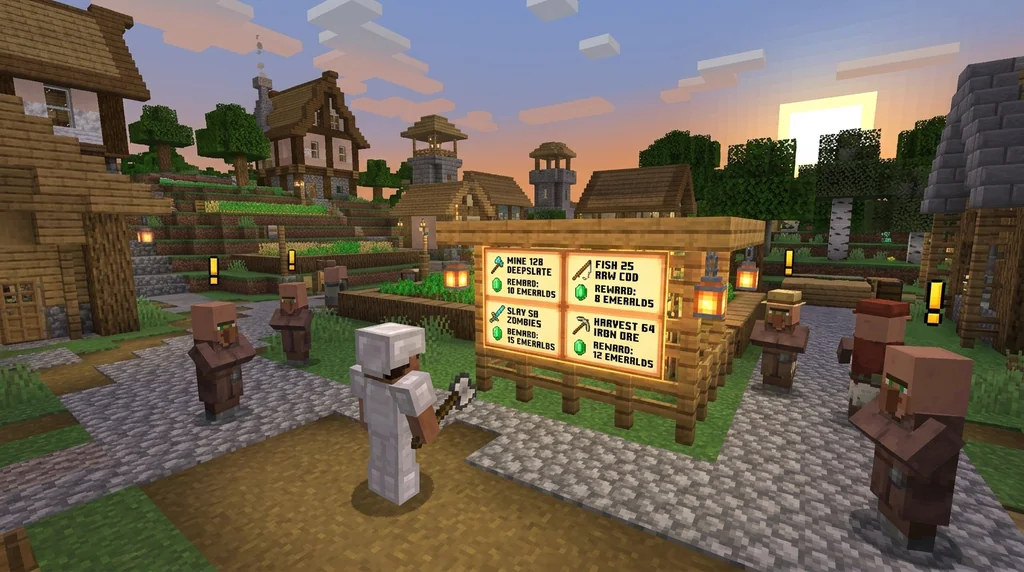 How to Set Up a Minecraft Job System with Quests and Rewards (2026) supporting Minecraft scene 1
