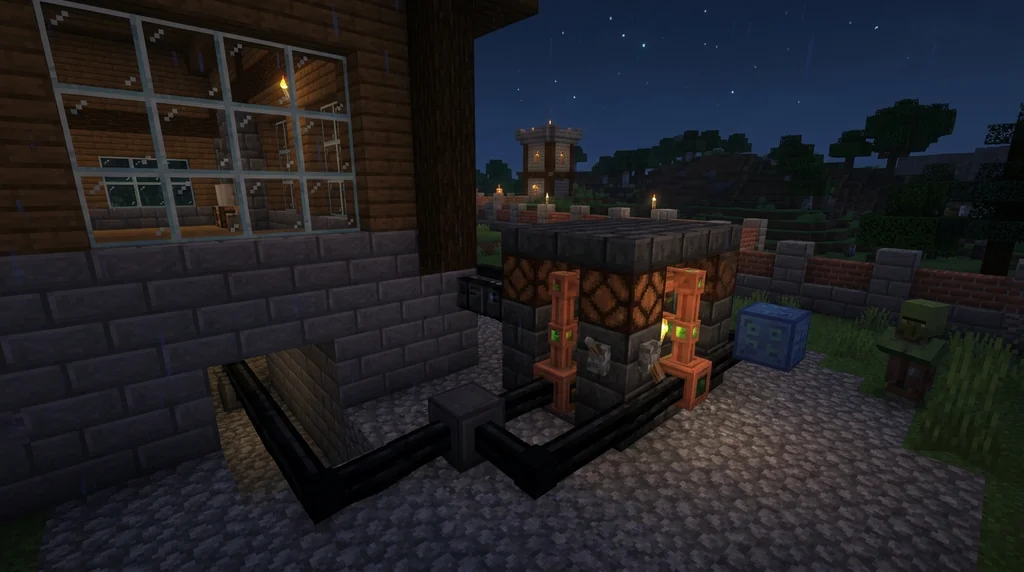 Minecraft LAN Party Server Requirements supporting Minecraft scene 1