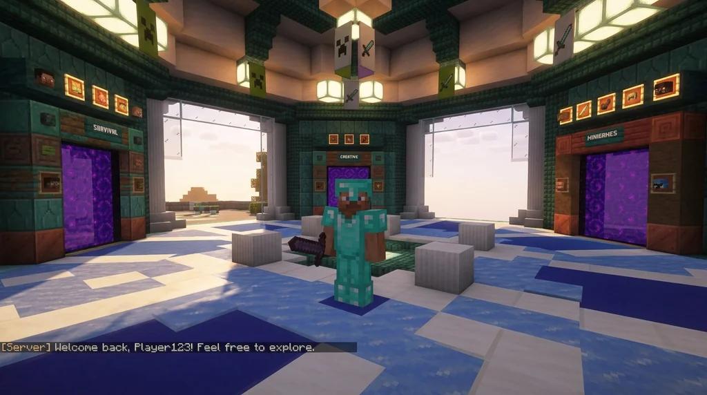 How to Set Up a Minecraft Modpack Server on Modrinth in 2026 supporting Minecraft scene 1