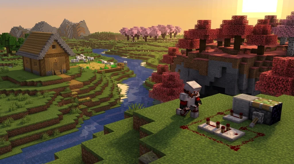 Mods vs Resource Packs: Understanding Minecraft Customization supporting Minecraft scene 1