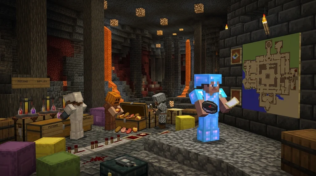 How to Prepare for Your First Minecraft MMORPG Raid: 2026 Guide supporting Minecraft scene 1