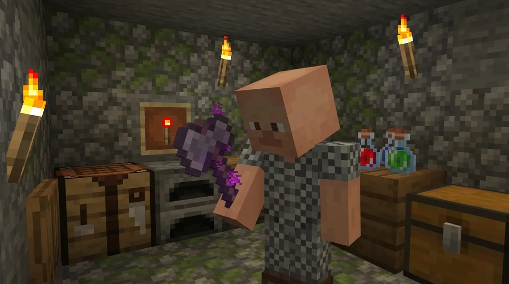 Top 7 Best Melee Weapons for Minecraft Boss Fights (2026) supporting Minecraft scene 1
