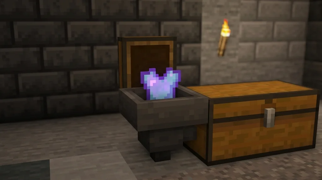 How to Transfer Minecraft Items Between Servers Without Losing Enchants 2026 supporting Minecraft scene 1