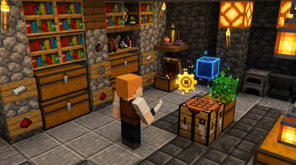 Using a Base Modpack to Create Your Own Minecraft Modpack supporting Minecraft scene 1