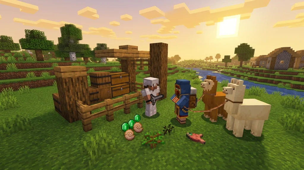 How to Profit from Minecraft Wandering Trader Deals in 2026 supporting Minecraft scene 1