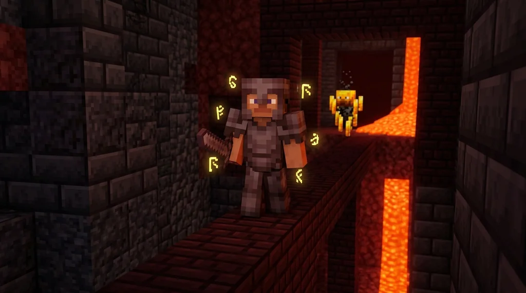What is a Minecraft Soulbound Item? How to Keep Your Gear 2026 supporting Minecraft scene 1