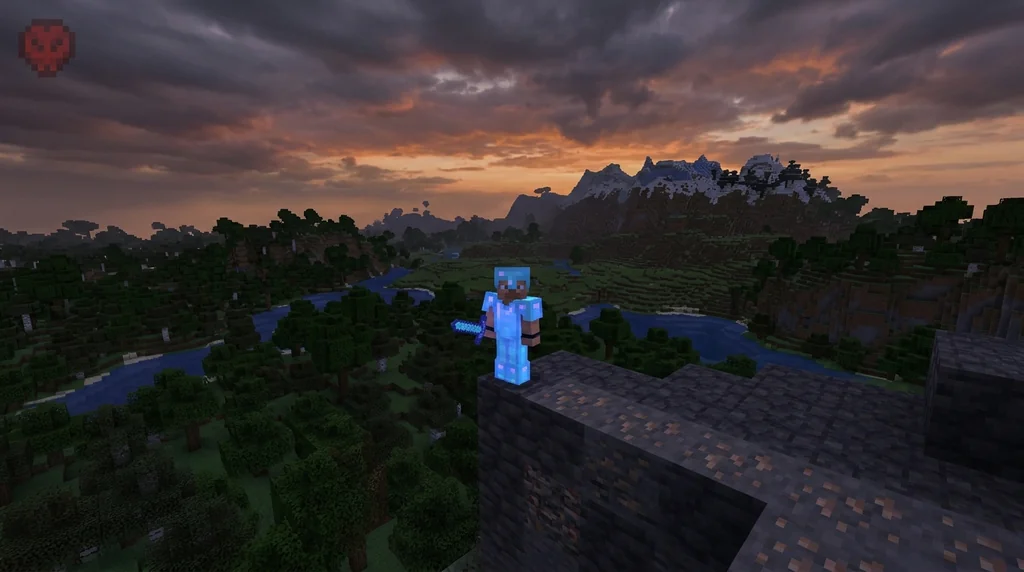 What Is Hardcore Mode in Minecraft? supporting Minecraft scene 1